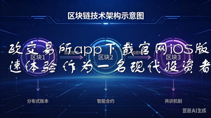 欧交易所app下载官网iOS版：便捷交易随时随地 - 快速体验 作为一名现代投资者，我深知时间的重要性。